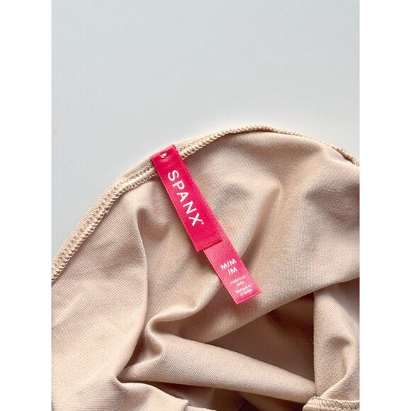 SPANX Natural Nude Socialight Smoothing Slip Cami Dress, Size M - Picture 11 of 13